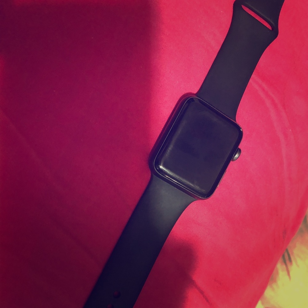Black Apple Watch Series 3 GPS+Cellular
